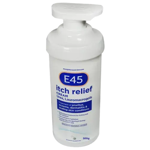 E45 Itch Relief Cream 500g - Creams and Ointments