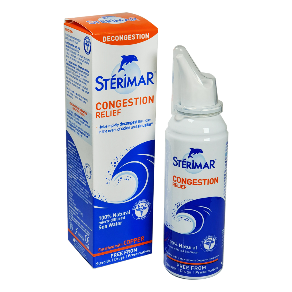 Sterimar Congestion Relief Nasal Spray 100ml - Cold and Flu