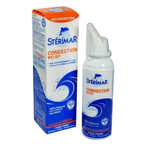 Sterimar Congestion Relief Nasal Spray 100Ml Bottle