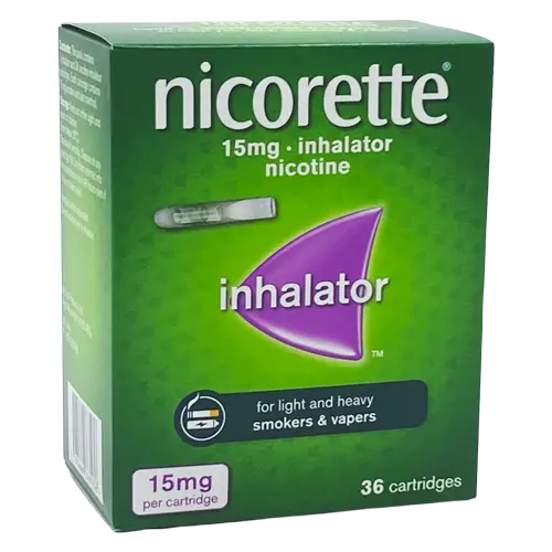 Nicorette Inhalator 15mg cartridges (36) - Smoking