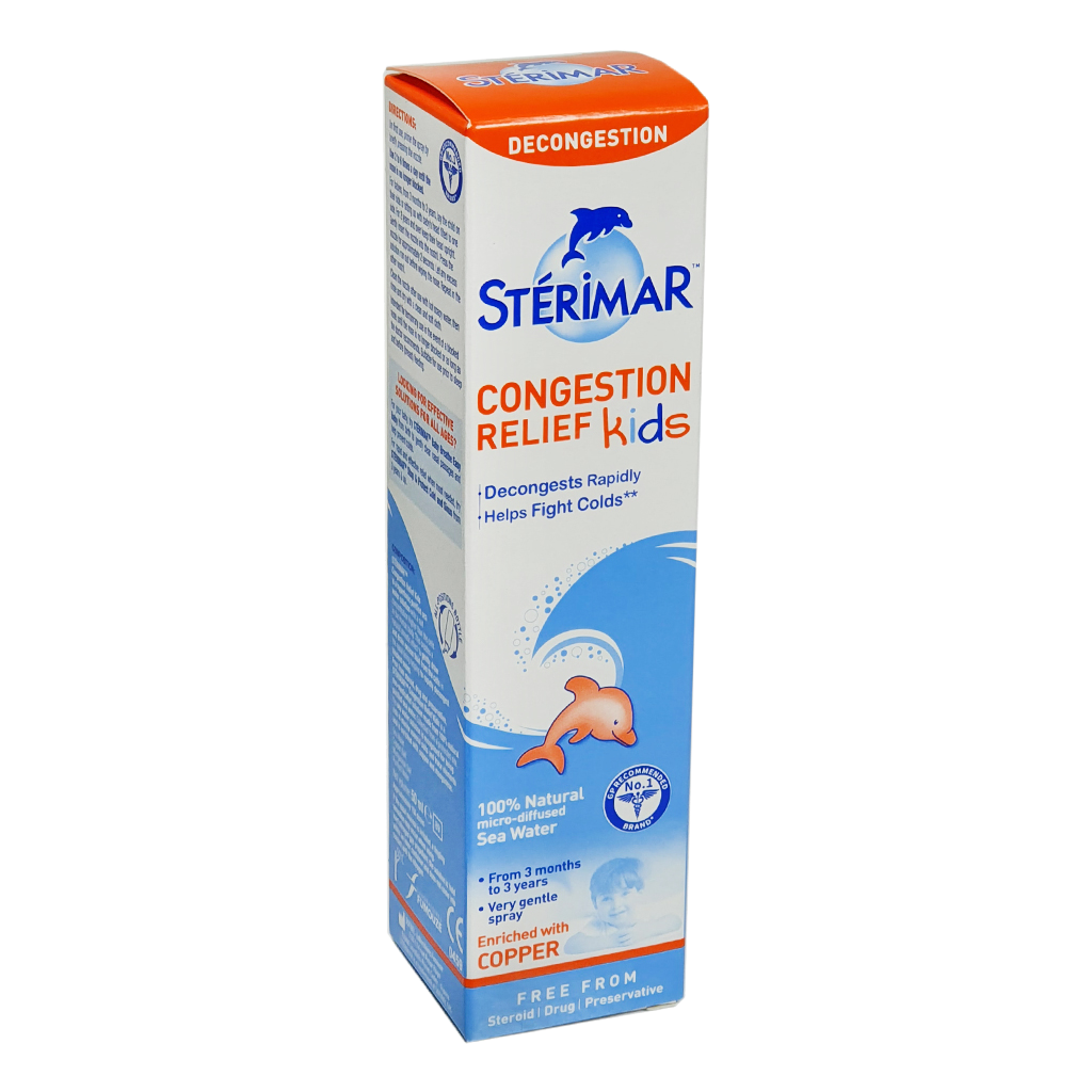 Sterimar Congestion Relief Kids Nasal Spray 50ml - Ear, Nose & Throat