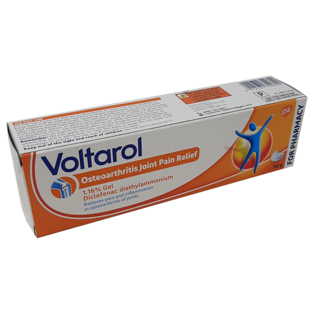 Voltarol 1.16% Pain Relief Gel 50g - Pain Relief