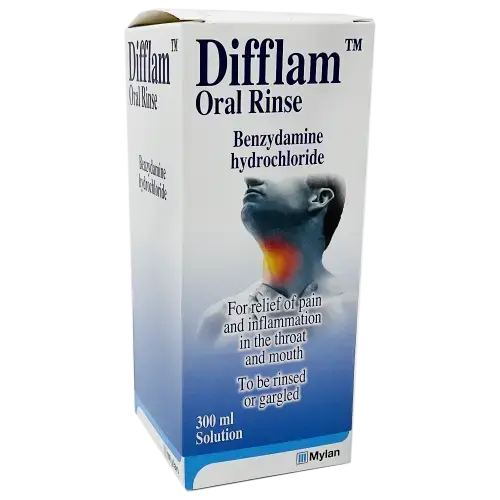 Difflam Oral Rinse 300ml solution - Cold and Flu