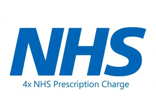 4x NHS Prescription Charge - NHS Prescription Charge