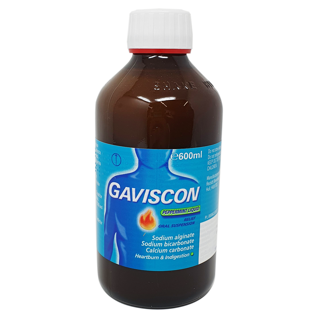 Gaviscon Liquid peppermint 600ml - Indigestion