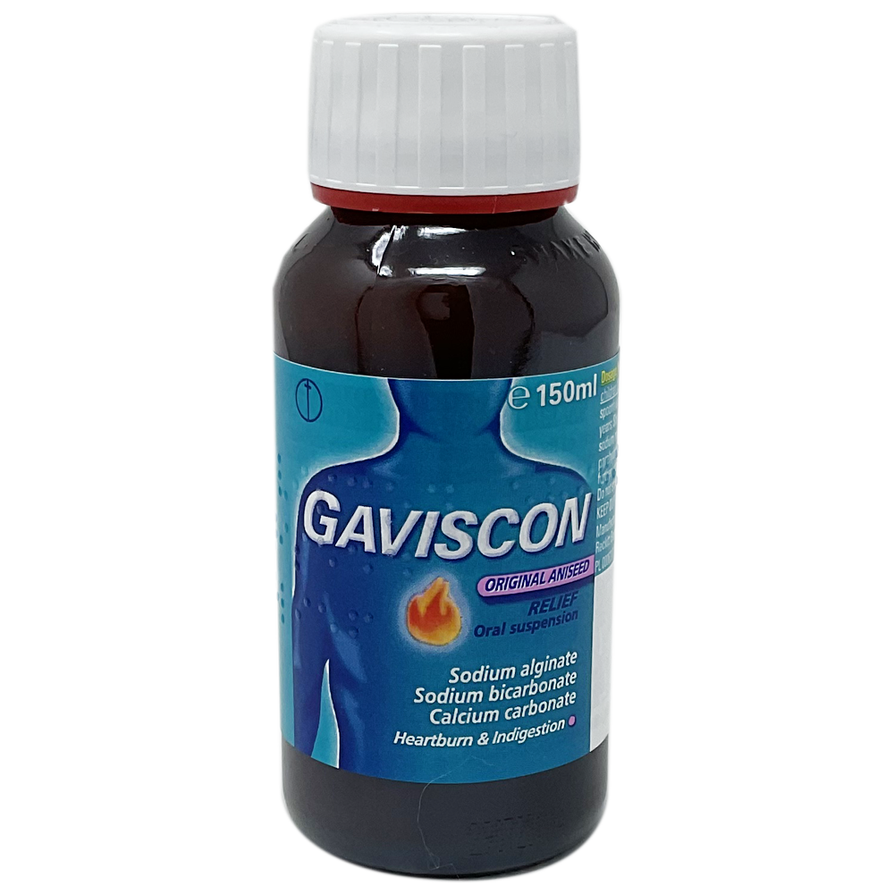 Gaviscon Liquid Original Aniseed 150ml - Indigestion