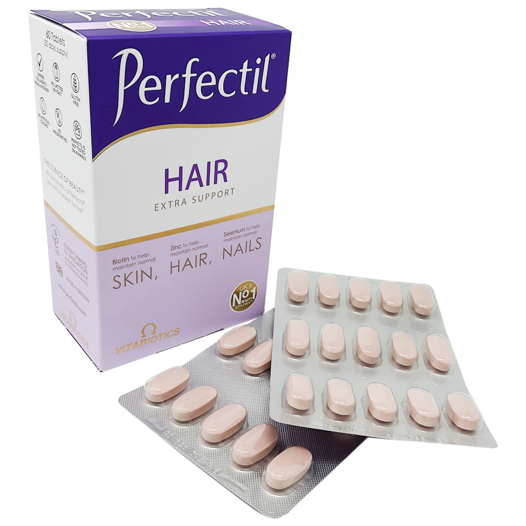 Perfectil Hair Extra Support Multivitamin (Vitabiotics) - Vitamins and Supplements