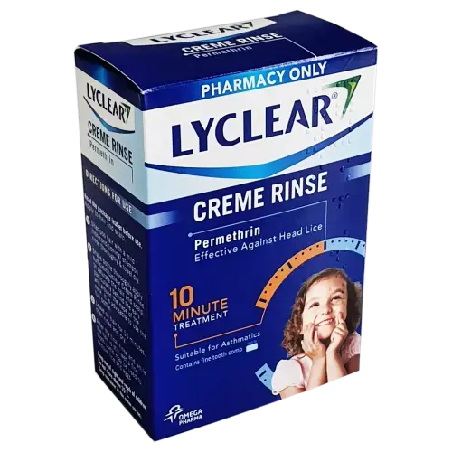Lyclear Creme Rinse Double Pack 2x59ml - Head Lice