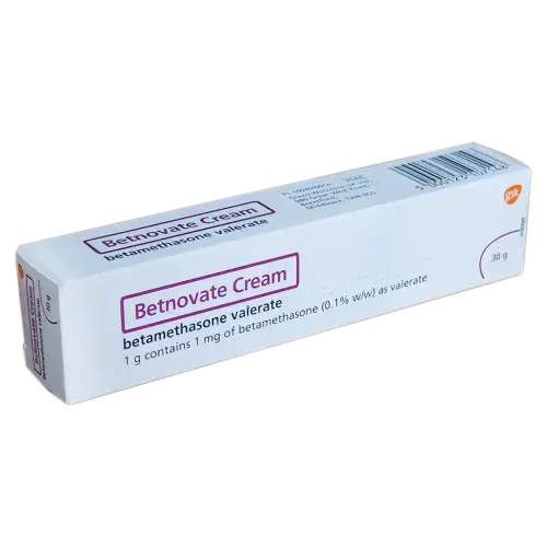 Betnovate Cream 0.1%  (Betamethasone) - Eczema, Psoriasis and Dermatitis