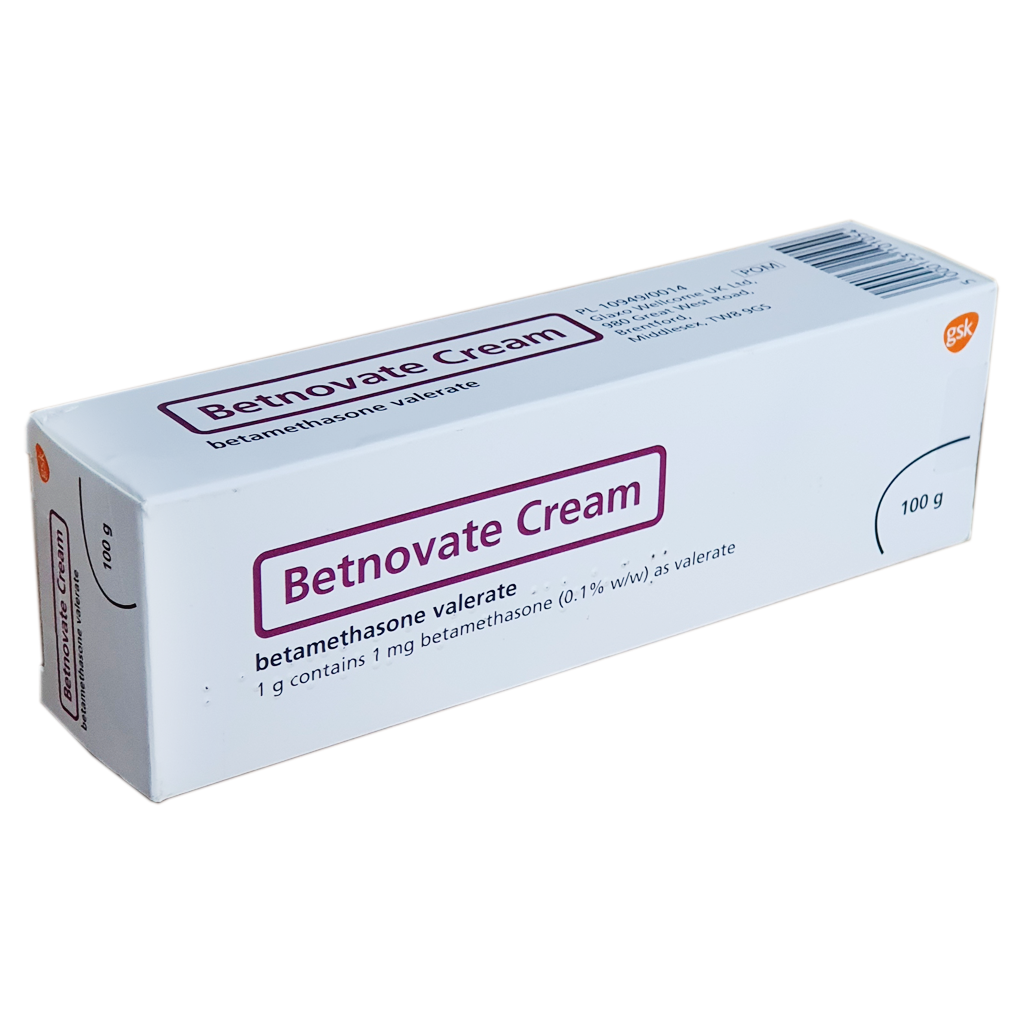 Betnovate Cream 0.1%  (Betamethasone) - Eczema, Psoriasis and Dermatitis