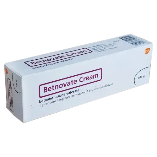 Betnovate Cream 0.1%  (Betamethasone) - Eczema, Psoriasis and Dermatitis
