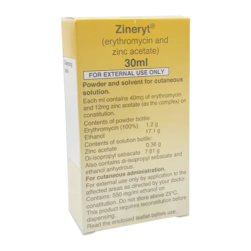 Zineryt Solution - Acne