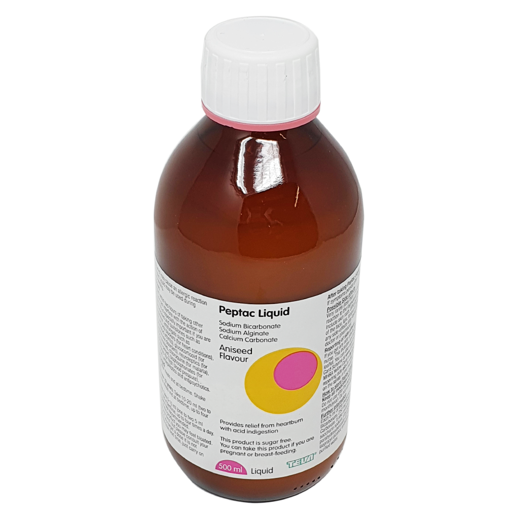 Peptac Liquid Aniseed 500ml - Indigestion