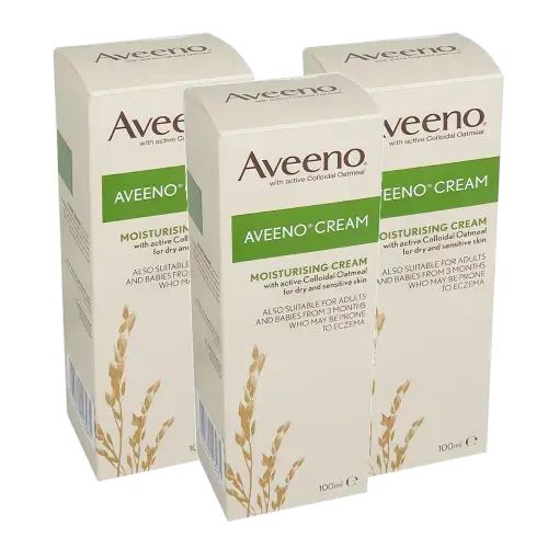 Bulk Pack Aveeno Cream 100ml 3 pack - Cold and Flu