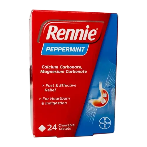 Rennie Peppermint  Tablets - 24 tablets - Indigestion