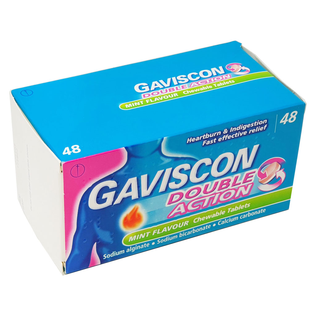 Gaviscon Double Action 48 tablets - Indigestion