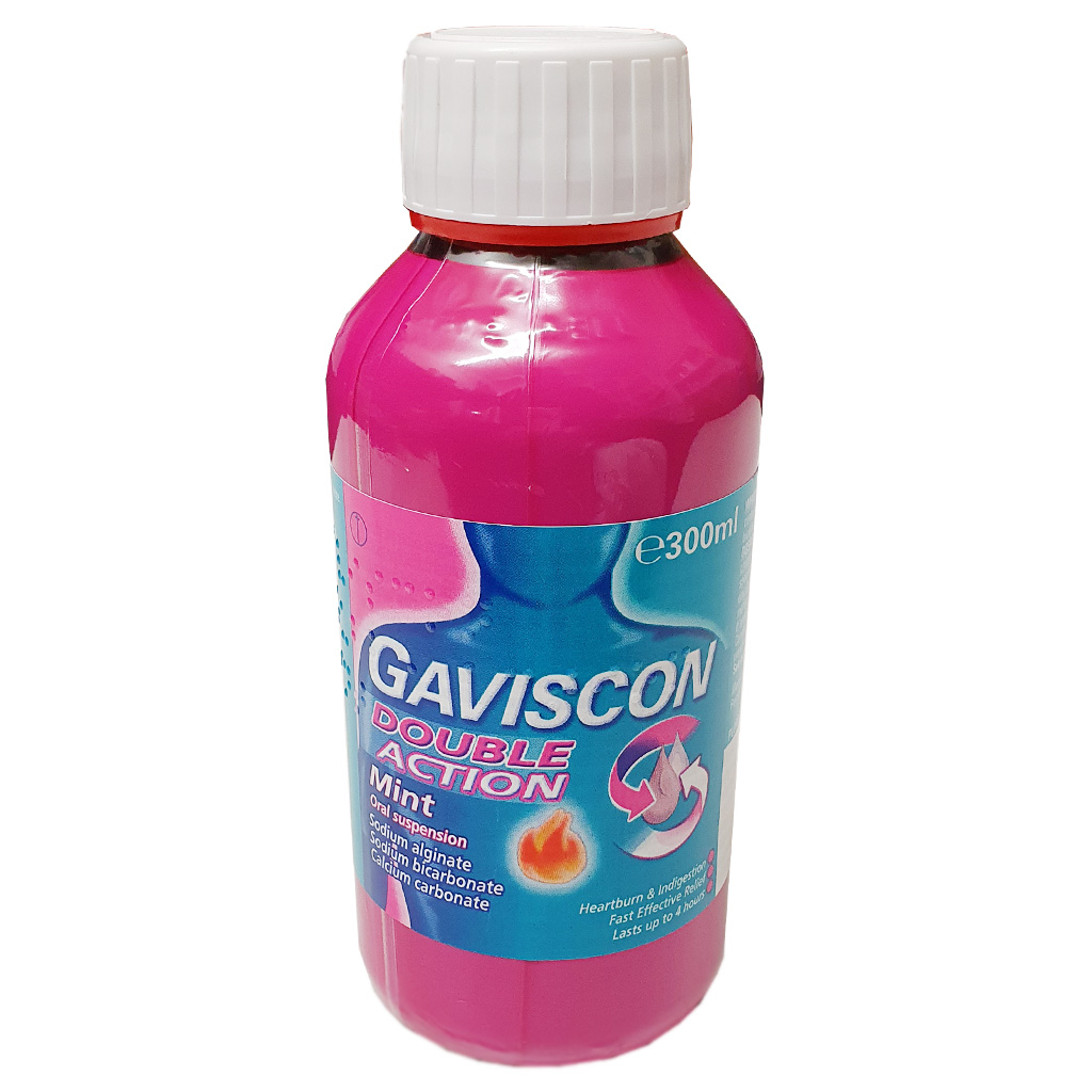 Gaviscon Double Action Liquid Mint 300ml - Indigestion