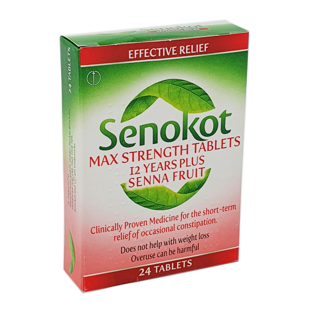 Senokot Max Strength 15mg 24 Tablets - Constipation