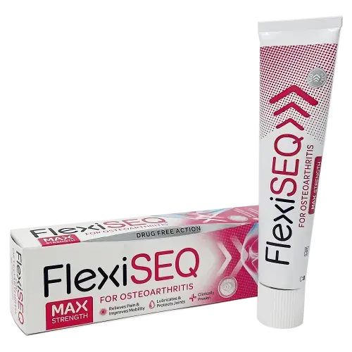 FlexiSEQ Max Strength Gel 50g - Vegan