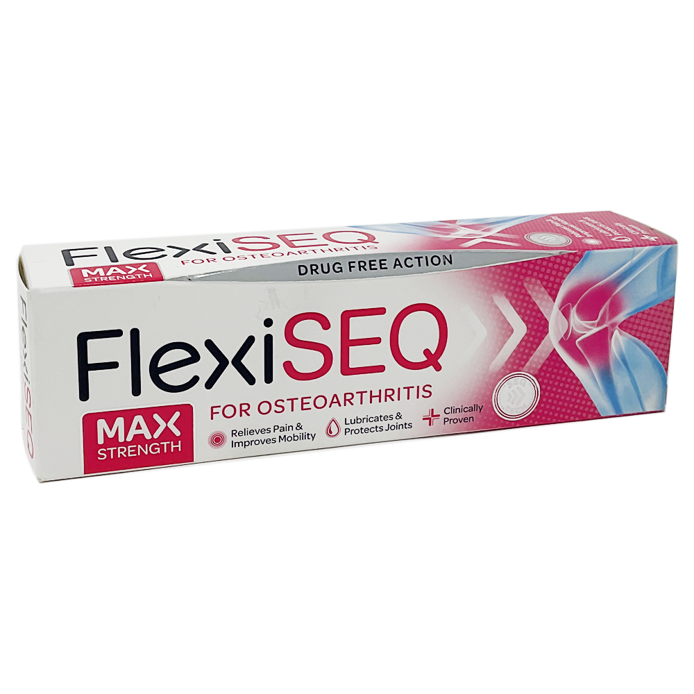 FlexiSEQ Max Strength Gel 50g - Vegan