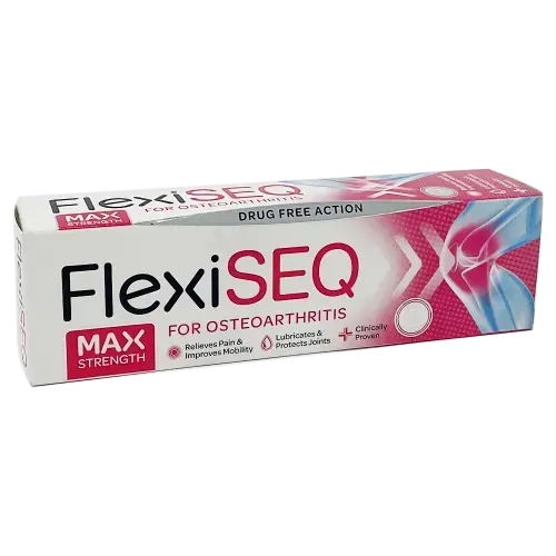 FlexiSEQ Max Strength Gel 50g - Pain Relief