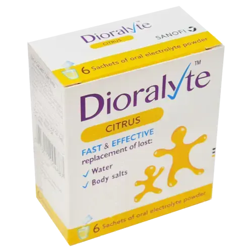 Dioralyte Citrus Sachets - 6 Sachets - Diarrhoea