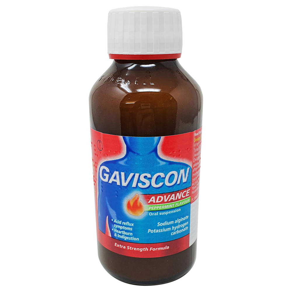 Gaviscon Advance Liquid Peppermint 300ml - Indigestion