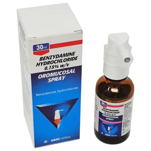 Benzydamine (Generic Difflam) 0.15% Oral Spray 30ml - Ear, Nose & Throat