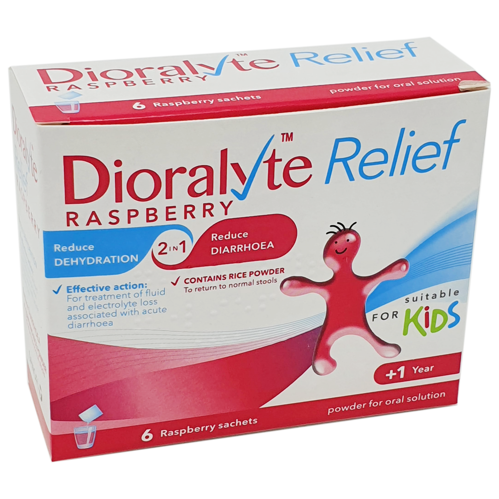 Dioralyte Relief Raspberry Sachets - 6 Sachets - Cold and Flu