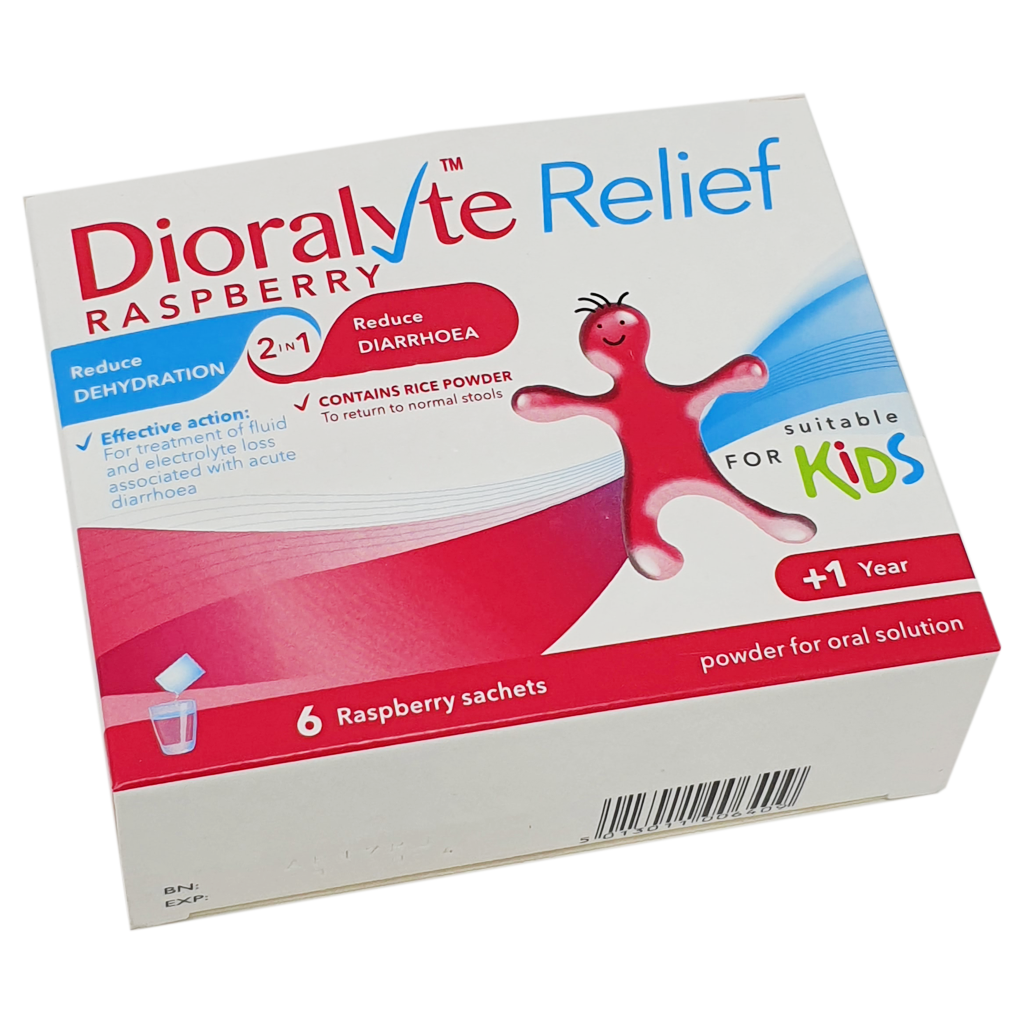 Dioralyte Relief Raspberry 6 Sachets - Baby and Toddler