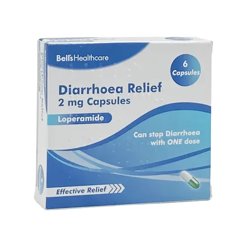 Loperamide 2Mg Capsules - 6 Capsules