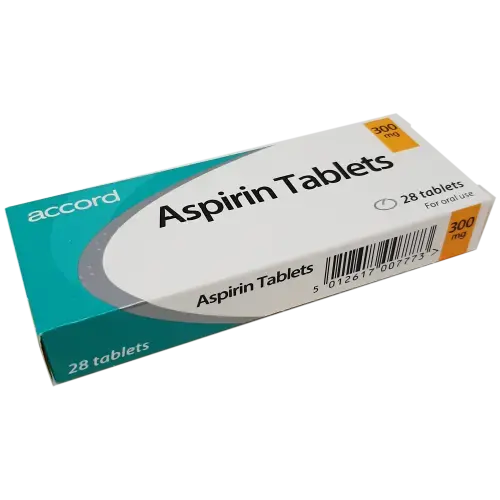 Aspirin 300mg tablets - 28 Tablets - Pain Relief