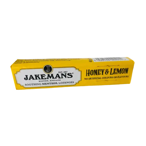 Jakemans Honey & Lemon Soothing Menthol Sweets 41g stick