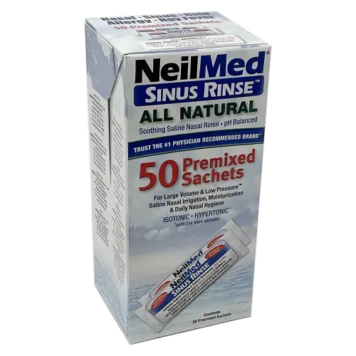 Neilmed Sinus Rinse 50 Premixed Sachets