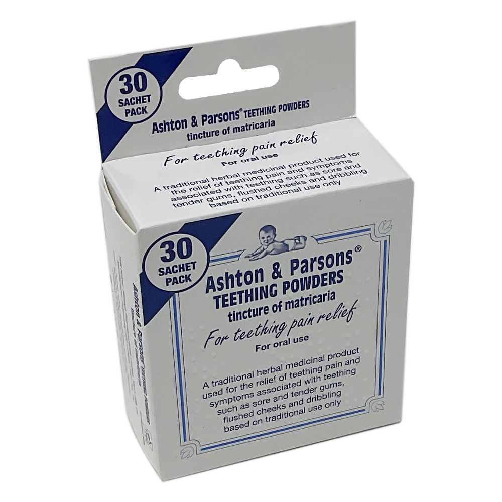Ashton & Parsons Teething Powders - 30 Sachets - Dental Products