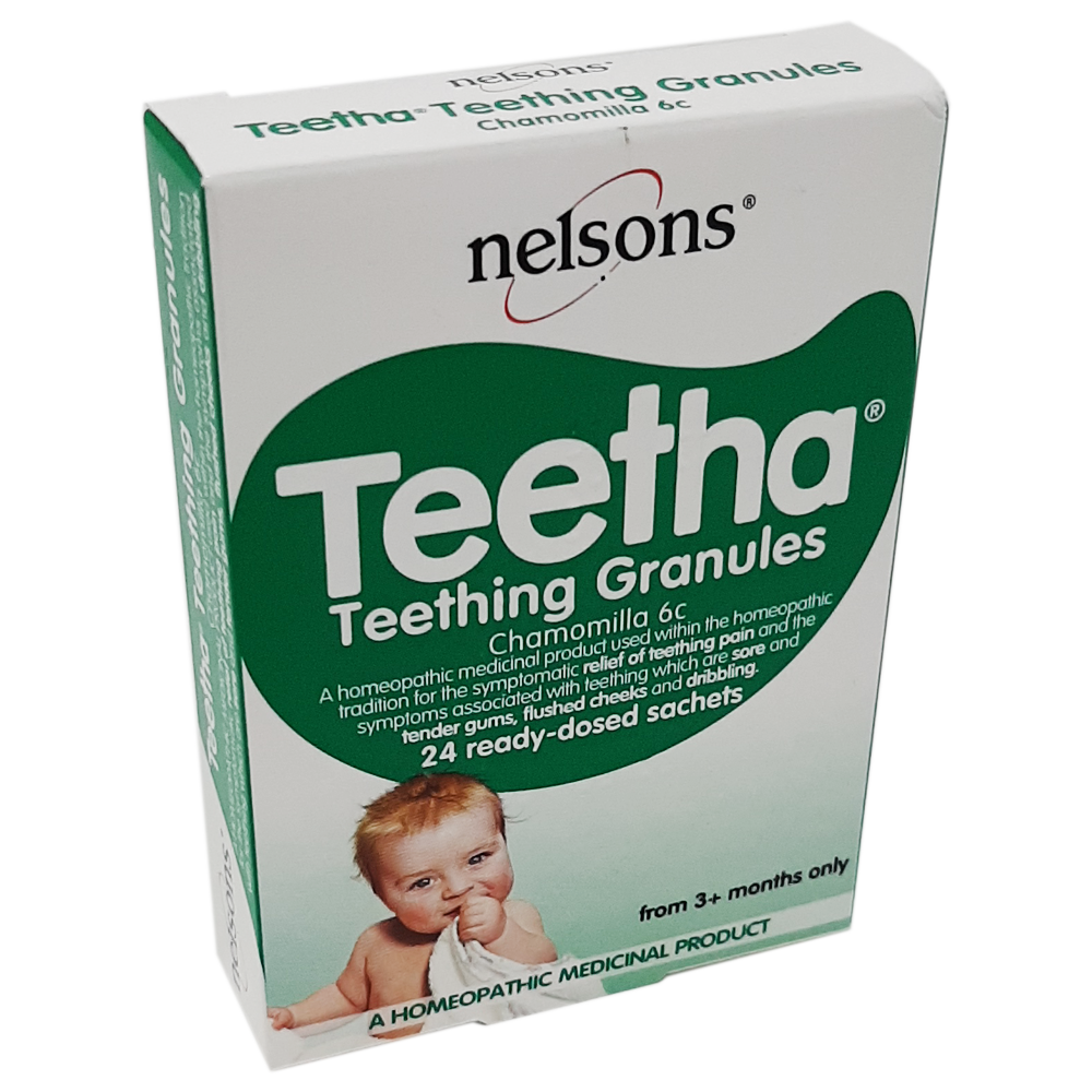 Teetha Teething Granules 24 Sachets - Pain Relief