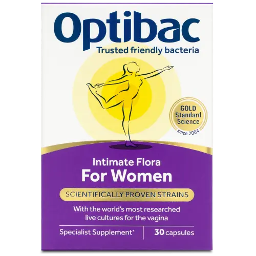 Optibac Intimate Flora For Women Capsules 30