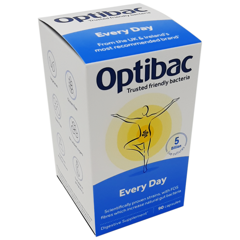 Optibac Every Day 90 Capsules - Vitamins and Supplements