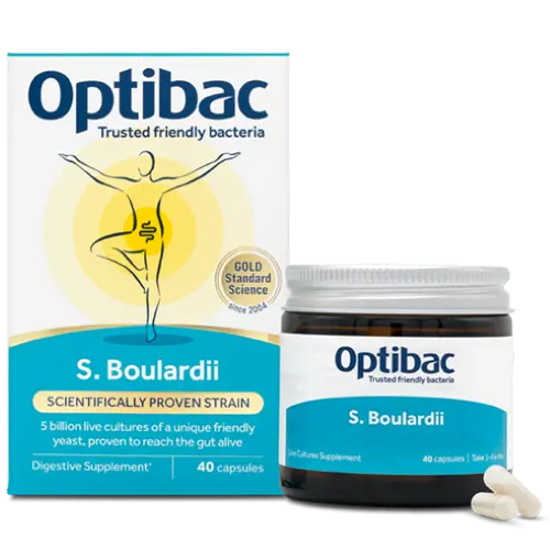 Optibac S.Boulardii 40 Capsules - 3 for 2