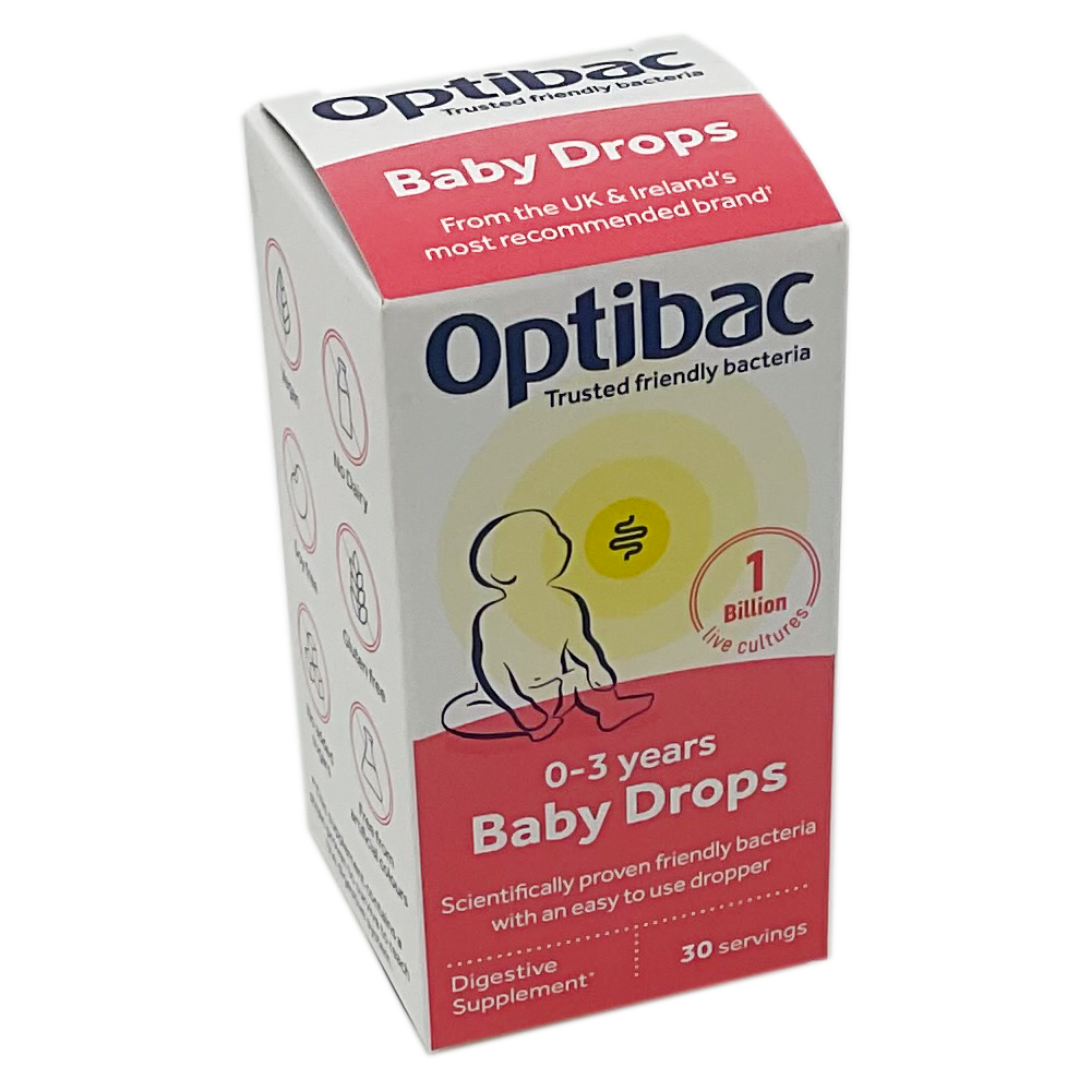 Optibac Baby Drops 30 Servings - Travel