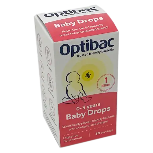 Optibac Baby Drops 30 Servings - Vitamins and Supplements