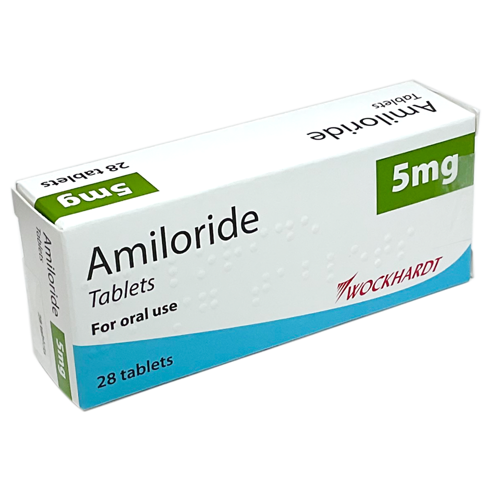 Amiloride 5mg Tablets - High Blood Pressure