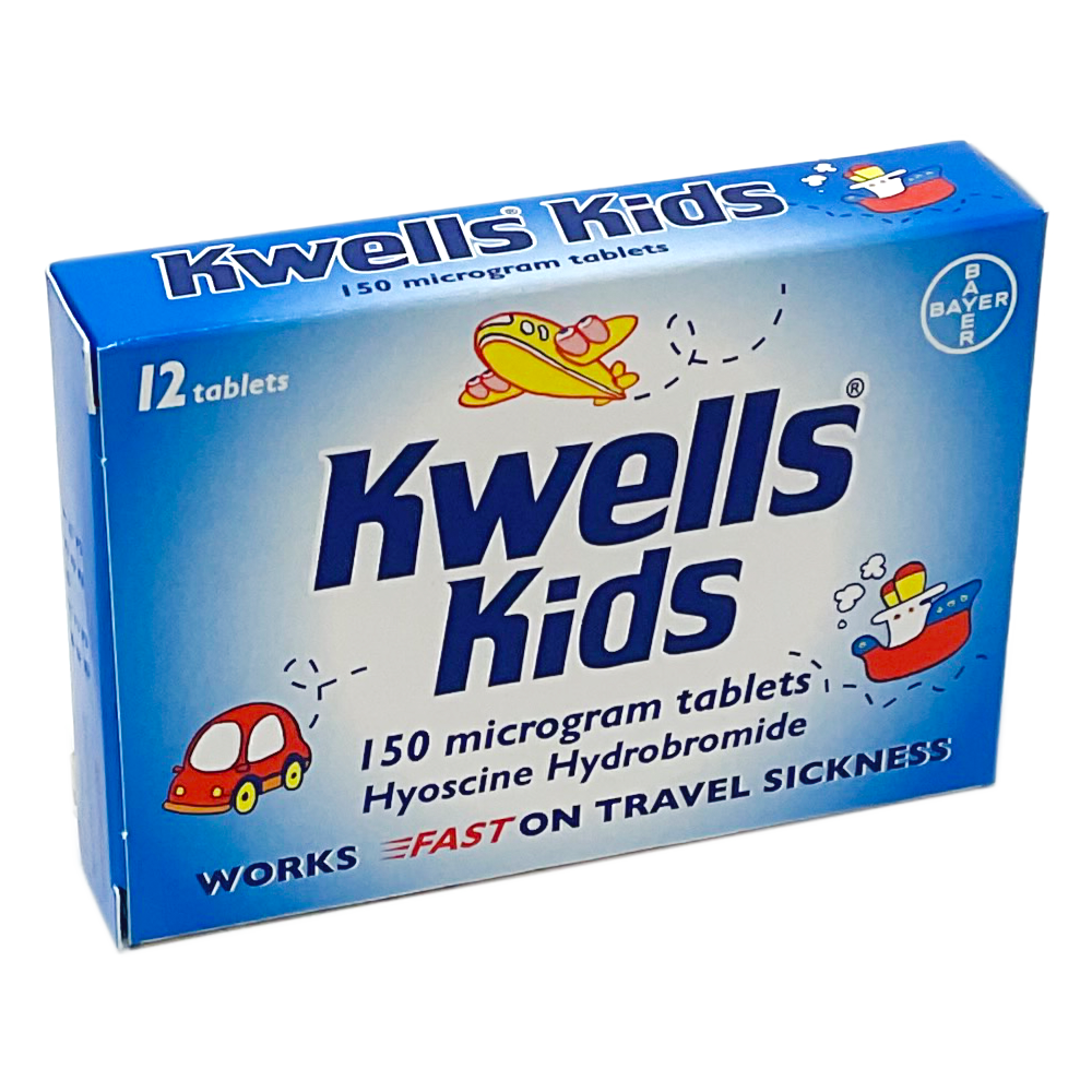 Kwells Kids Travel Sickness Tablets x12 - Travel