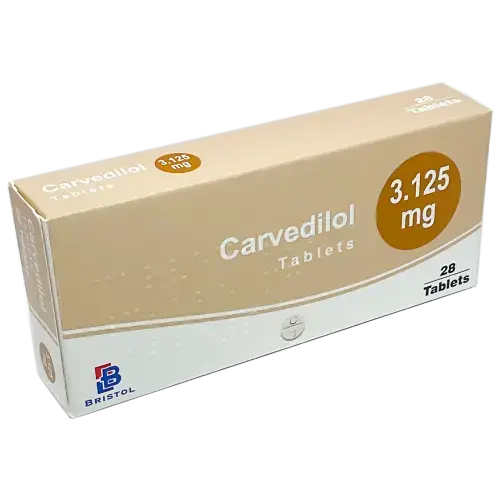 Carvedilol Tablets - High Blood Pressure