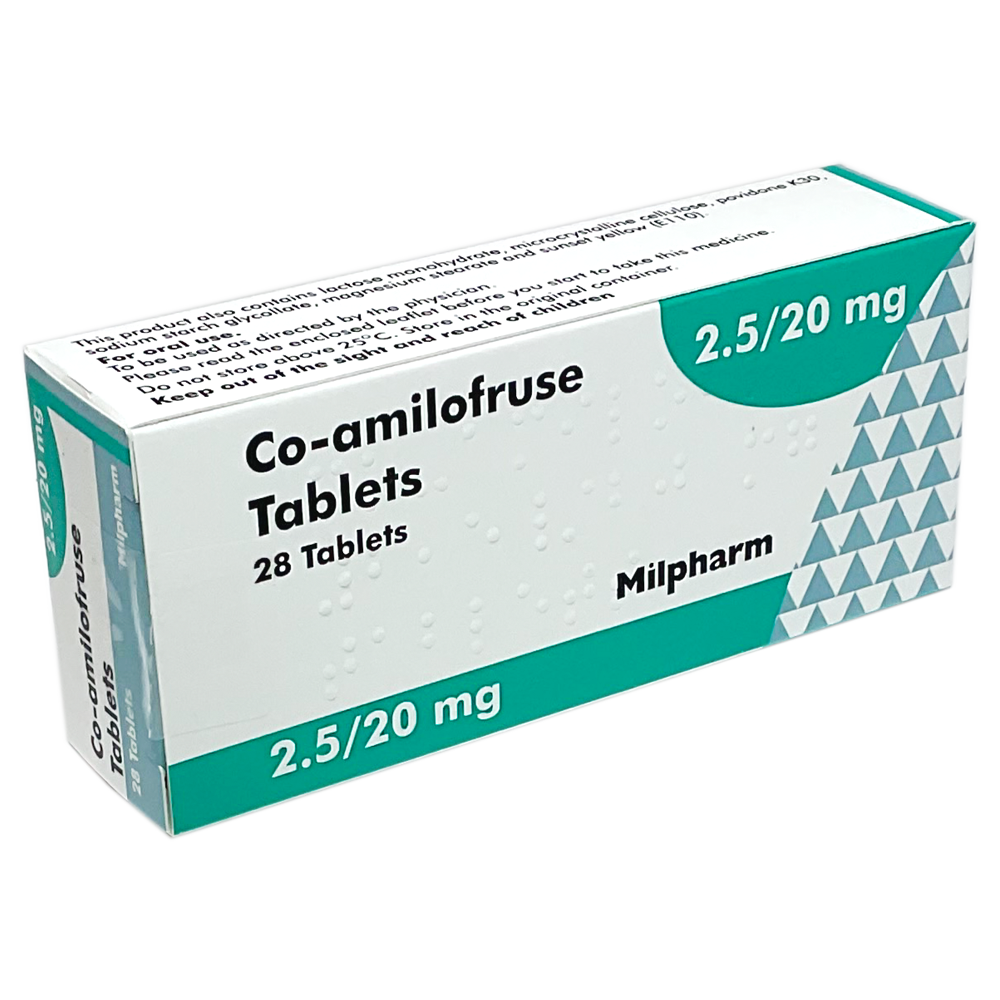 Co-Amilofruse Tablets - High Blood Pressure