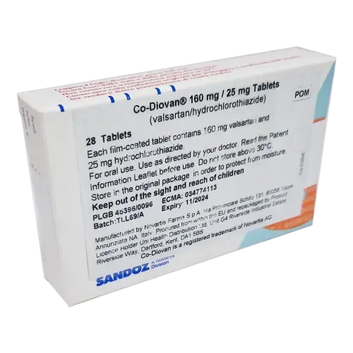 Co-Diovan Tablets - High Blood Pressure