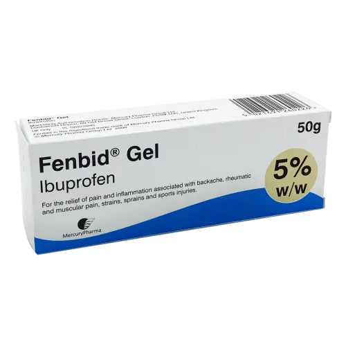 Ibuprofen Gel 5% 50g - Pain Relief