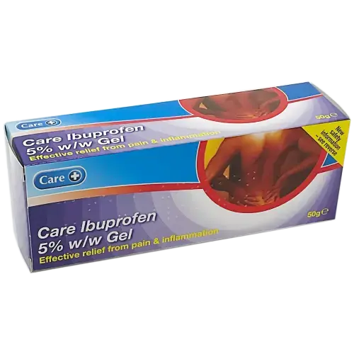 Ibuprofen Gel 5% 50g - Pain Relief