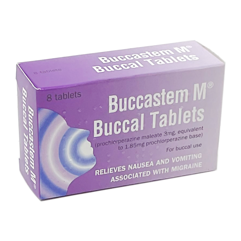 Buccastem M Buccal Tablets - 8 Tablets - Sickness and Nausea