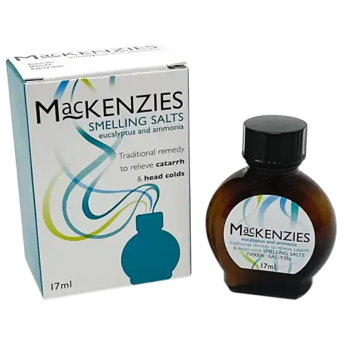 Mackenzies Smelling salts 17ml - Cold and Flu